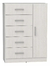 CHIFFONIER ORLANDI 90CM 5 CAJONES 1 PUERTA en internet