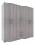 PLACARD ORLANDI BAHIA 181CM 6 PUERTAS 2 CAJONES