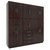 PLACARD ORLANDI MELAMINA DOS CUERPOS 212CM 12 PUERTAS 4 CAJONES - comprar online