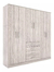 PLACARD ORLANDI PREMIUM 205CM 6 PUERTAS 4 CAJONES - Selectogar