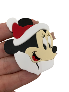 MINNIE NATALINA EM ACRÍLICO (5CM)- UNIDADE