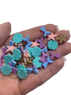 MIX MINI APLIQUES SEREIA - 50 UNIDADES SORTIDAS