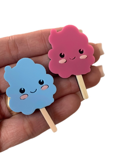 ALGODÃO DOCE (4,5CM) - 2 UNIDADES