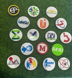 APLIQUE LOGO ESCOLAR - 05 UNIDADES DO MESMO MODELO