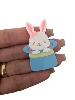 COELHO NA CARTOLA (5CM)- UNIDADE