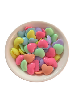 CORAÇÕES CORES CANDY (1,5CM)- 20 GRAMAS