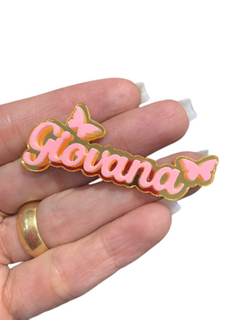 NOME PERSONALIZADO + DETALHES (ESCOLHA A COR E OS DETALHES)