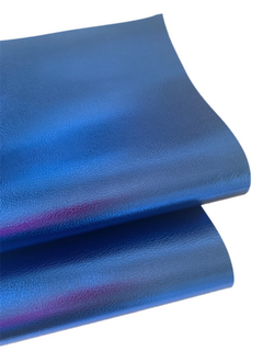 LONITA METALIZADA CRAQUELADA AZUL (24X40CM)- 1 UNIDADE