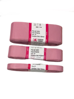 FITA GORGORÃO SANDING ROSA SECO (COR 27)- 10 METROS