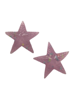 ESTRELA DO MAR LILAS COM ESTRELINHAS - 2 UNIDADES