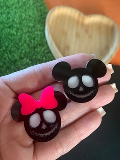 MICKEY e MINNIE HALLOWEEN (4CM) - DUPLA - comprar online