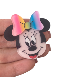 MINNIE LAÇO TIEDAY 3D COM BRILHO (5CM)- 2 UNIDADES - comprar online