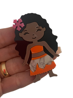 PRINCESA MOANA CURVADA PARA TIARA (7CM)- UNIDADE