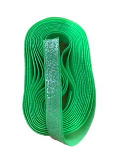 FITA LUREX ESPONJOSA VERDE CÍTRICO (10MM)- 2 METROS