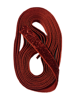 FITA LUREX ESPONJOSA VERMELHA (10MM)- 2 METROS