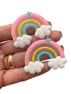 ARCO ÍRIS CANDY COM TRANSPARÊNCIA EMBORRACHADO - 2 UNIDADES