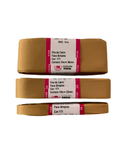 FITA GORGORÃO SANDING CARAMELO (COR 171)- 10 METROS