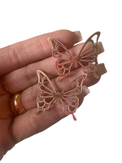 BORBOLETA VAZADA ROSE GOLD MODELO III