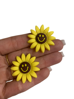 GIRASSOL EMBORRACHADO FELIZ (3,5CM)- 2 UNIDADES - comprar online