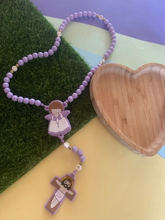 KIT TERÇO INFANTIL LILAS - comprar online