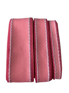 KIT FITA SINIMBU ROSA BORDA PINK (3 TAMANHOS) - 2 METROS DE CADA