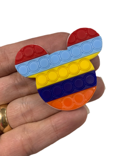 APLIQUE POP IT MICKEY CORES CANDY (5CM)- UNIDADE - comprar online