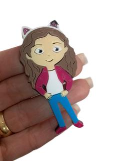 GABBY CURVADA PARA TIARA (7,5CM)- UNIDADE