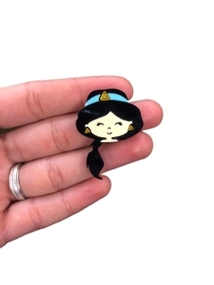 PRINCESA APLIQUE JASMINE ROSTINHO (3CM) - UNIDADE