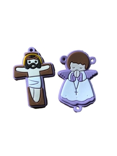 ANJINHO E JESUS LILÁS (CABELO MORENO)- PAR