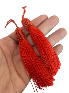 TASSEL DE LUXO COM TULIPA (09 CM)- 02 UNIDADES - comprar online
