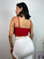 Cropped Bia Babado na internet