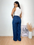 Calça Wide Leg Escura Jeans na internet