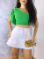 Cropped Babado Único - comprar online