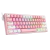TECLADO REDRAGON FIZZ PRO K616 PINK / WHITE MECANICO - comprar online