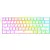 TECLADO REDRAGON DRAGONBORN K630 BLANCO SWITCH BROWN