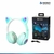 SUONO AURICULARES GATITO LUCES LED 5.0 - comprar online