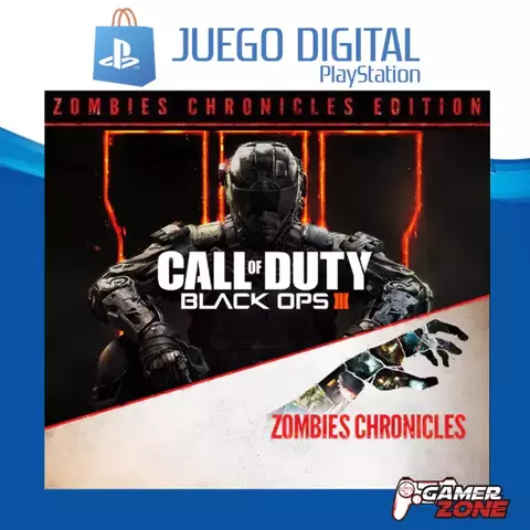 Call of Duty: Black Ops III - Zombies Chroniclesn - 3X1 JUEGOS DIGITALES PARA PS5 CON GRAFICA DE PS4 - comprar online