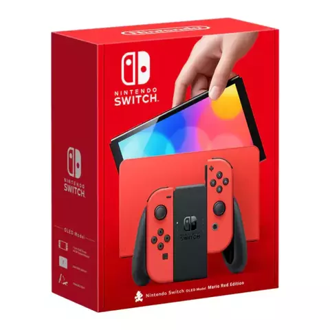 NINTENDO SWITCH OLED MARIO RED EDITION - comprar online
