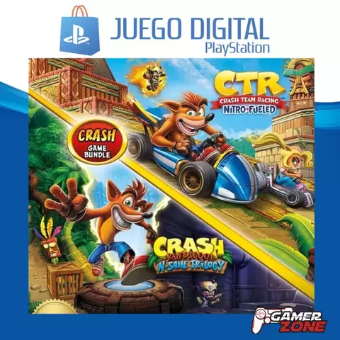 Crash Trilogy - 3X1 JUEGOS DIGITALES PARA PS5 CON GRAFICA DE PS4 - comprar online