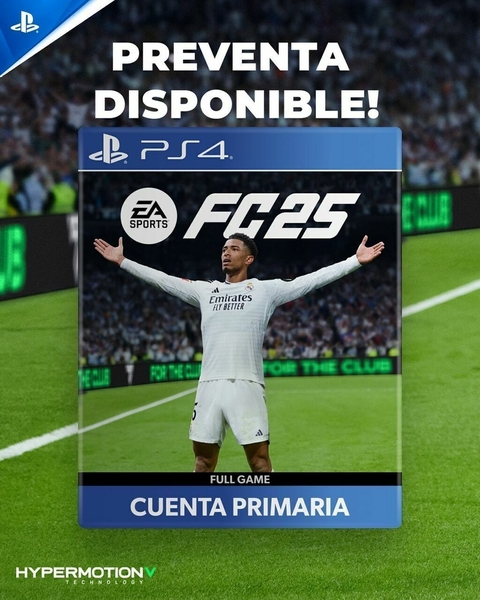 EA SPORTS FC 25 - PS4 DIGITAL CUENTA SECUNDARIA - 2x1