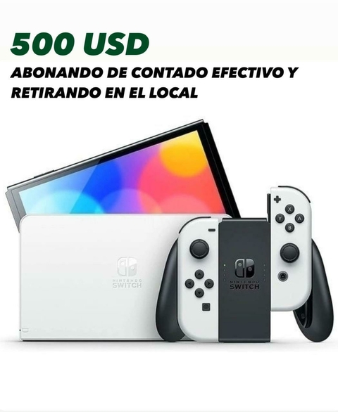 NINTENDO SWITCH OLED WHITE 64GB