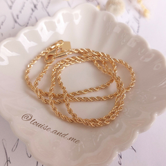 Imagem do Corrente Cordão Baiano 2mm Ouro 18k