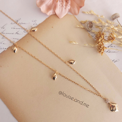 Colar Pétalas Banho Ouro 18k - comprar online