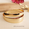 Bracelete Duas Voltas Banho Ouro 18k