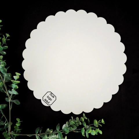Cake Board 3mm Ondulado 2 Com Logomarca
