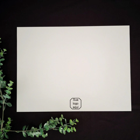 Cake Board 3mm Retangular Com Logomarca - Kit com 10