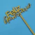 Cake Topper MDF - Feliz Aniversário 3