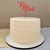 Cake Topper Acrílico - Feliz Natal