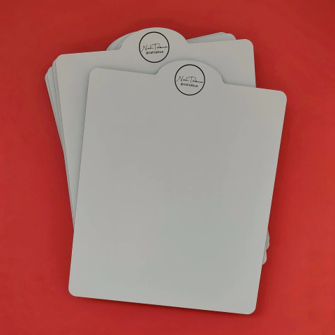 Tábua de Frios Ferrara 3mm Com Logomarca - Kit com 5