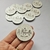 Tag Redonda em MDF - Kit com 10 na internet